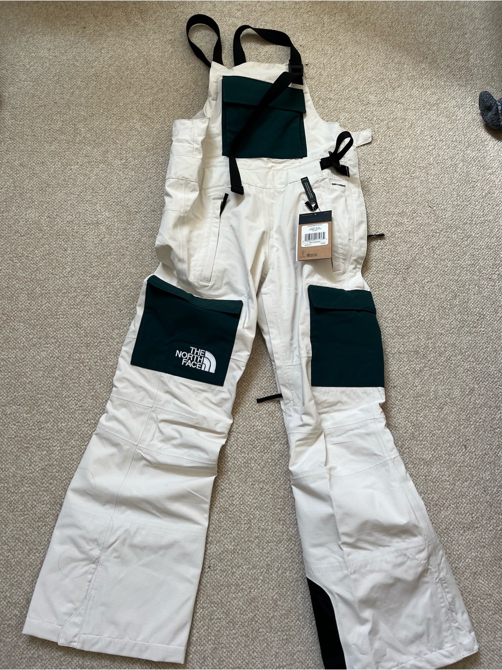 The North Face dragline bibs